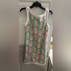 Lilly Pulitzer Pink and Green Shift Romper